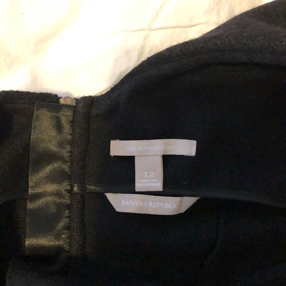 Black Elegant Dress Banana Republic size 12 - Picture 9 of 10